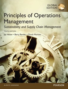 Operations Management Sustainability and Supply Chain 12th Global Edition by Jay Heizer