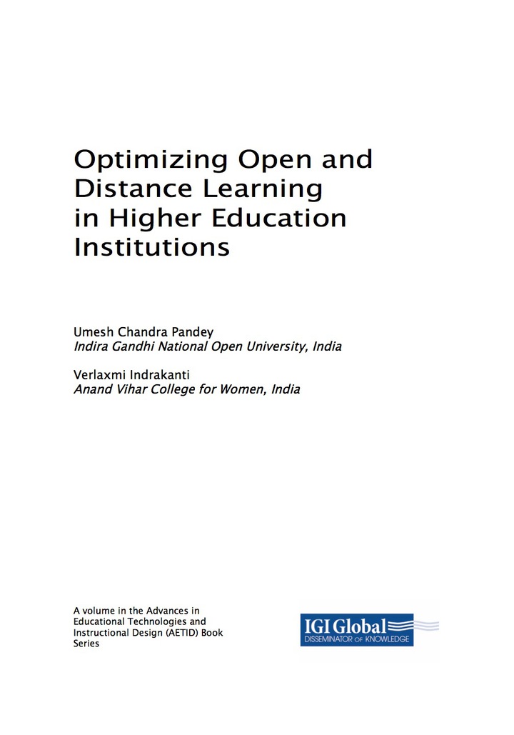 Optimizing Open and Distance Learning in Higher Education Institutions