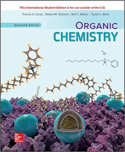 Organic Chemistry 11th Edition Francis A Carey