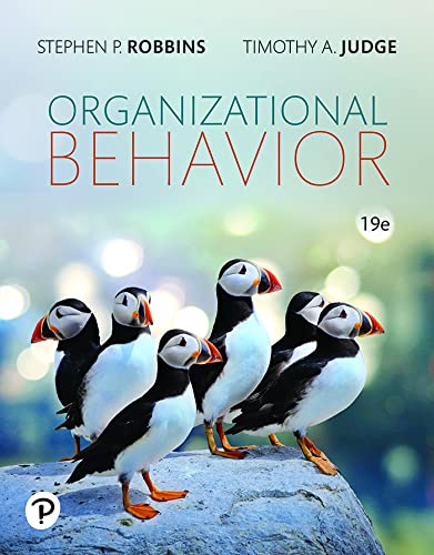 Organizational Behavior, 19th Edition