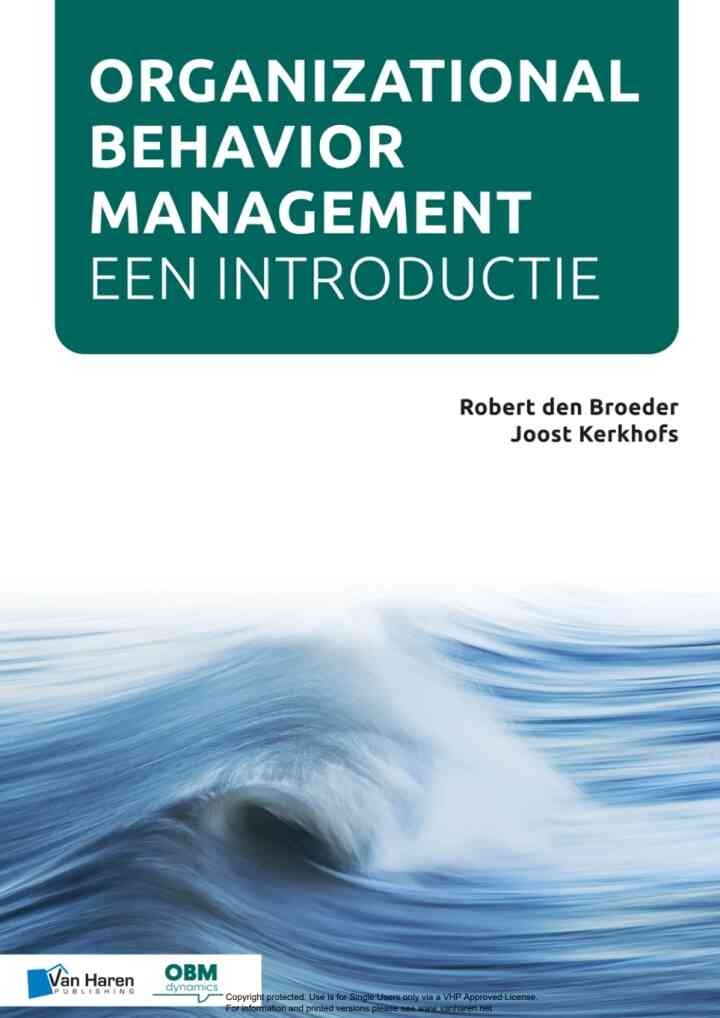 Organizational Behavior Management - Een introductie (OBM), 1st Edition