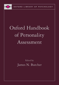 Oxford Handbook of Personality Assessment