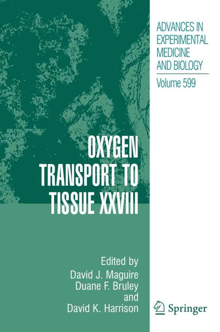 Oxygen Transport to Tissue XXVIII