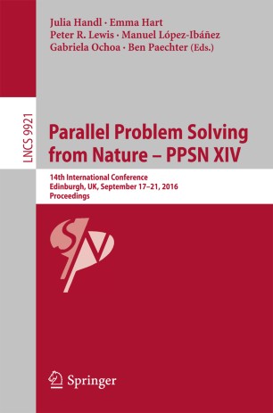 Parallel Problem Solving from Nature � PPSN XIV: 14th International Conference Edinburgh UK September 17-21 2016 Proceedings