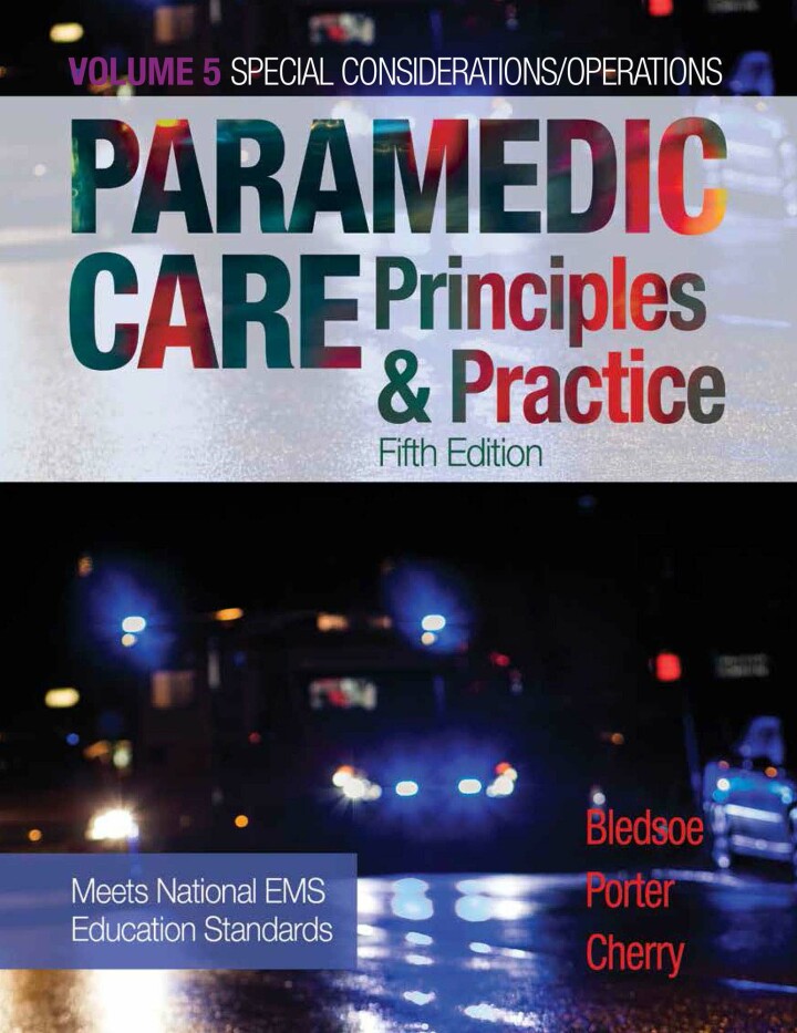 Paramedic Care: Principles & Practice Volume 5 Trauma