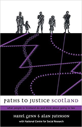 Paths to Justice Scotland: What people in Scotland think and do about going to Law