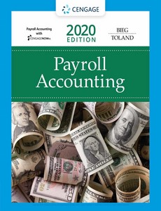 Payroll Accounting 2020 30th Edition by Bernard J. Bieg