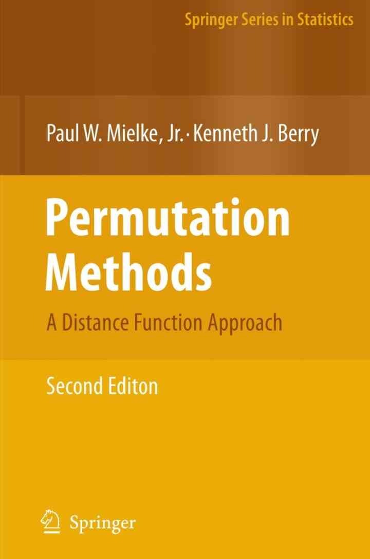 Permutation Methods: A Distance Function Approach