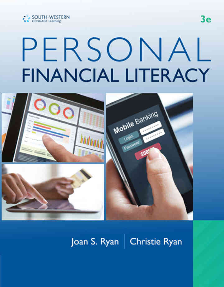 Personal Financial Literacy 3rd Edition