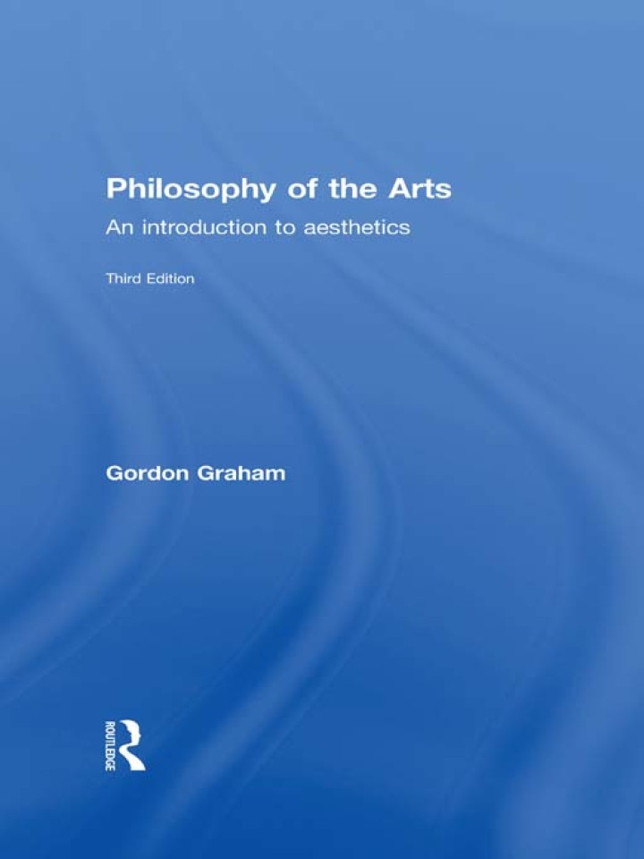 Philosophy of the Arts: An Introduction to Aesthetics