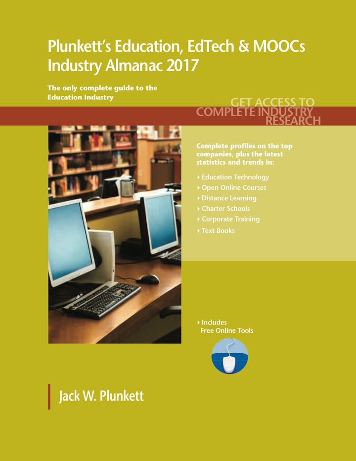 Plunkett's Education, EdTech & MOOCs Industry Almanac 2017