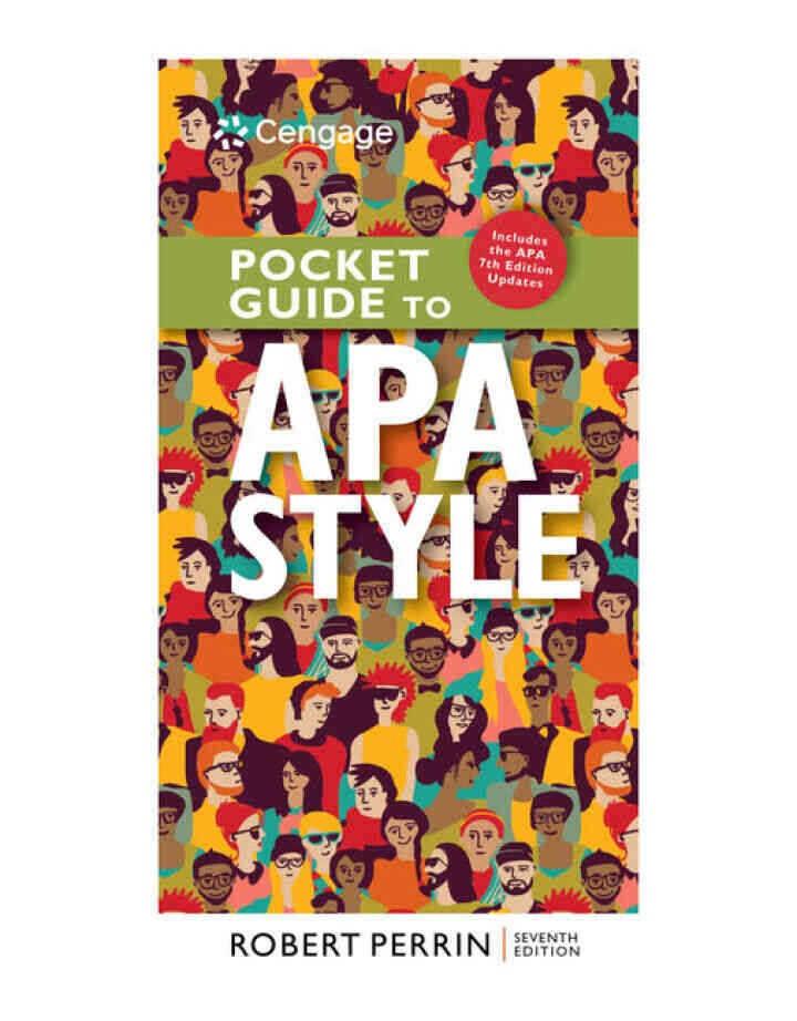 Pocket Guide to APA Style with APA 7e Updates