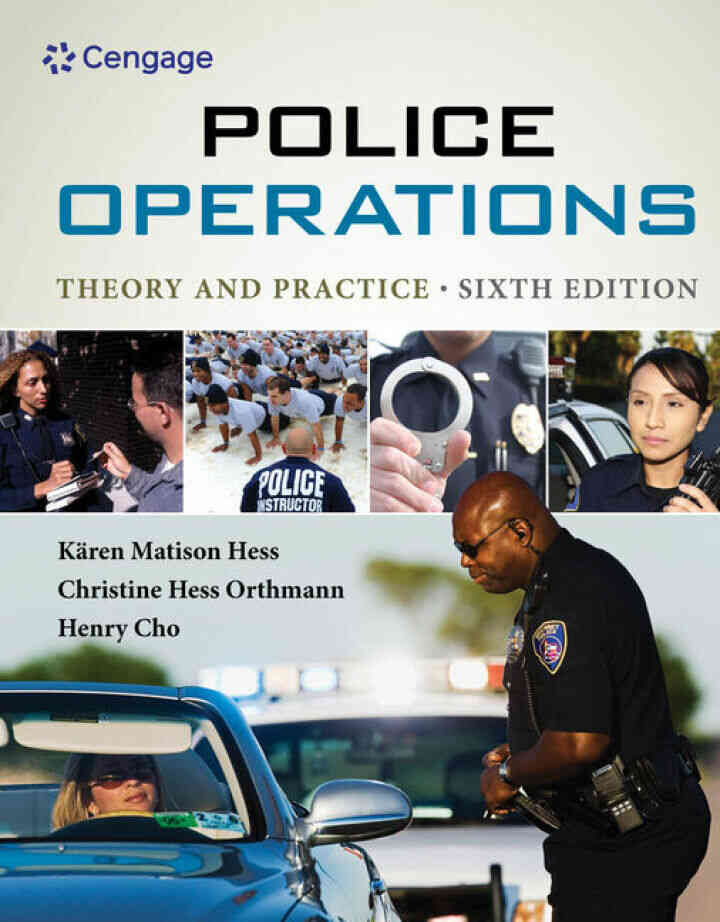 Police Operations: Theory and Practice 6th Edition