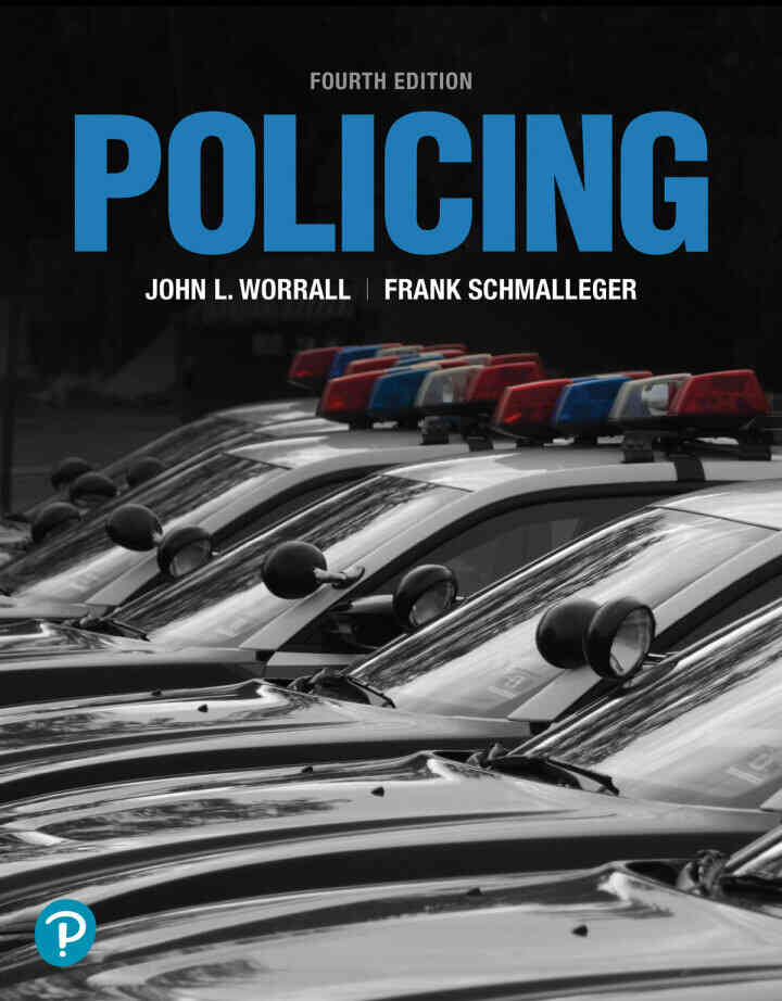 Policing (Justice Series), 4th Edition