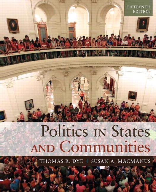 Politics In States And Communities 15Th Edition