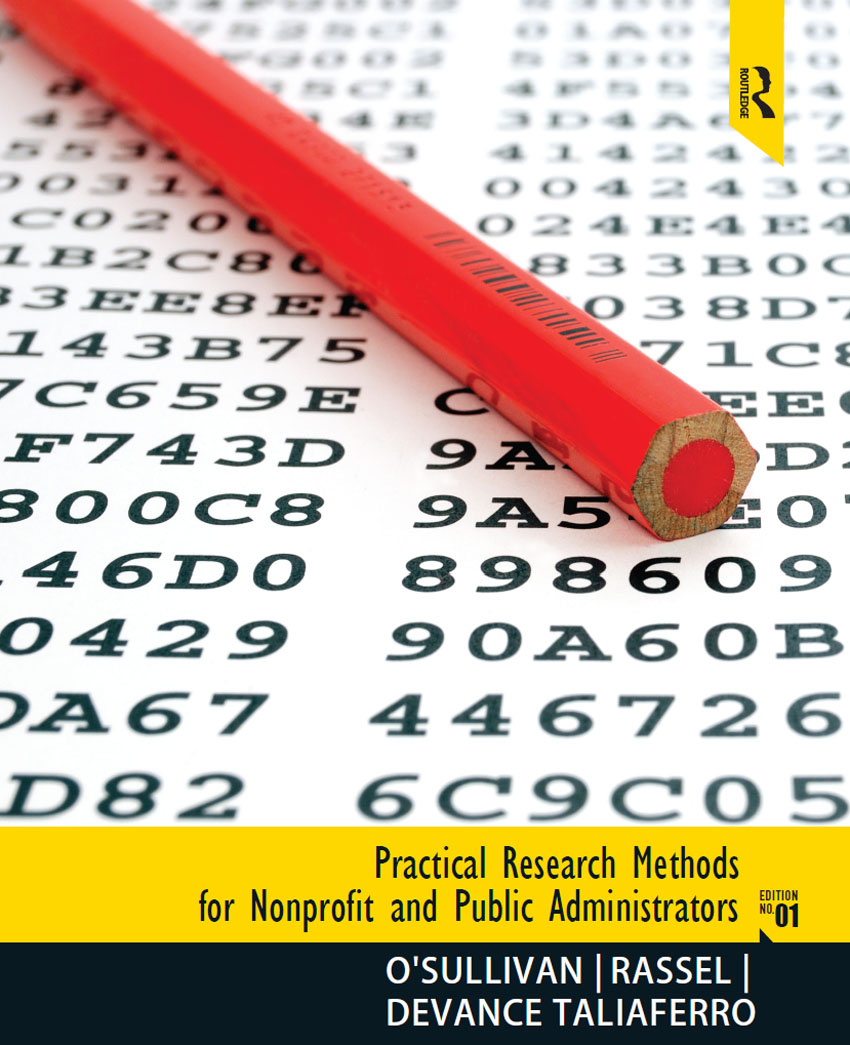 Practical Research Methods for Nonprofit and Public Administrators, Instructor's Manual (Download only)