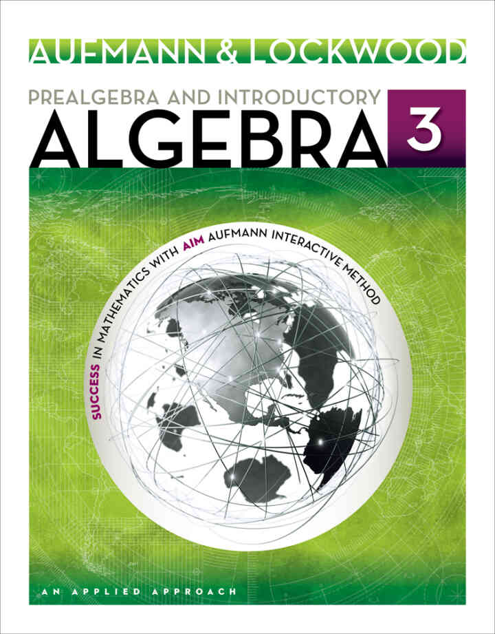 Prealgebra and Introductory Algebra: An Applied Approach, 3rd Edition
