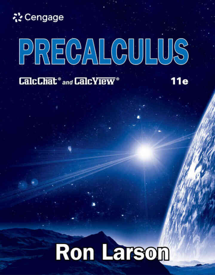 Precalculus 11th Edition