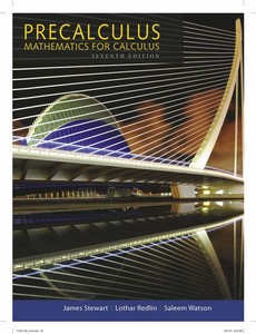 Precalculus Mathematics for Calculus 7th Edition by James Stewart