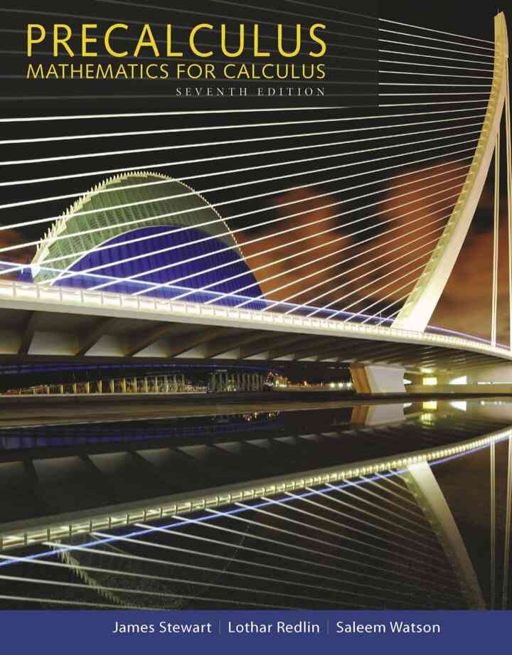 Precalculus: Mathematics for Calculus 7th Edition