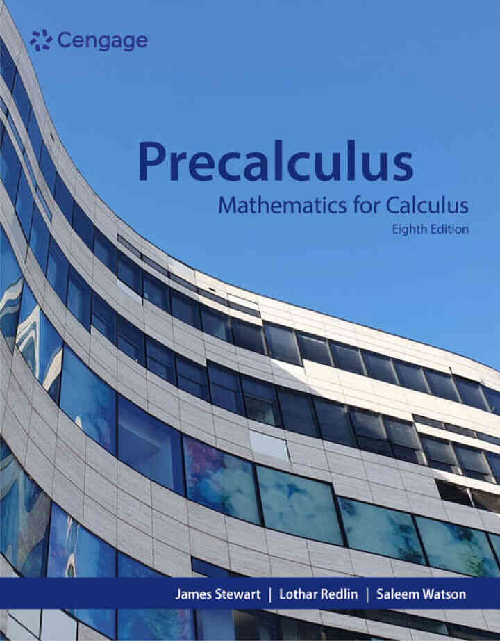 Precalculus: Mathematics for Calculus 8th Edition