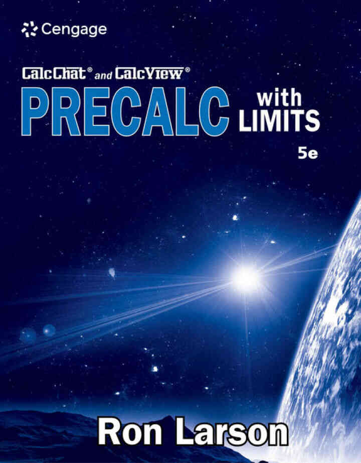 Precalculus with Limits 5th Edition