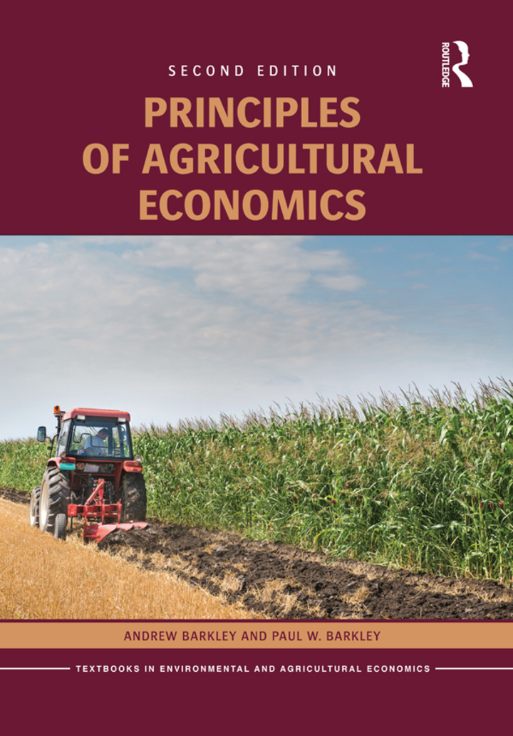 Principles of Agricultural Economics, 2nd Edition