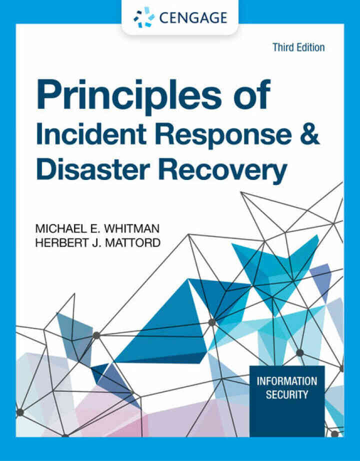 Principles of Incident Response & Disaster Recovery 3rd Edition