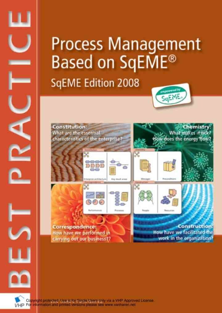 Process Management Based on SqEME®, 1st Edition