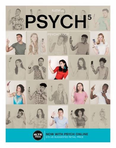 PSYCH 5, Introductory Psychology, 5th Edition (New, Engaging Titles from 4LTR Press) 5-edition