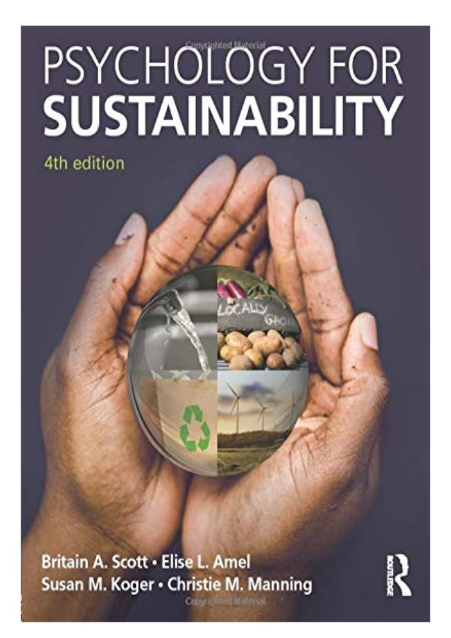 Psychology for Sustainability: 4th Edition