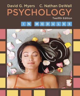 Psychology in Modules 12th Edition by David Myers