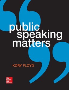 Public Speaking Matters by Kory Floyd