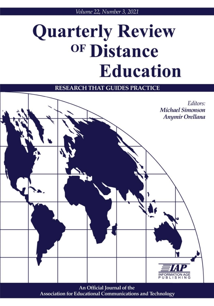 Quarterly Review of Distance Education: Volume 22 #3