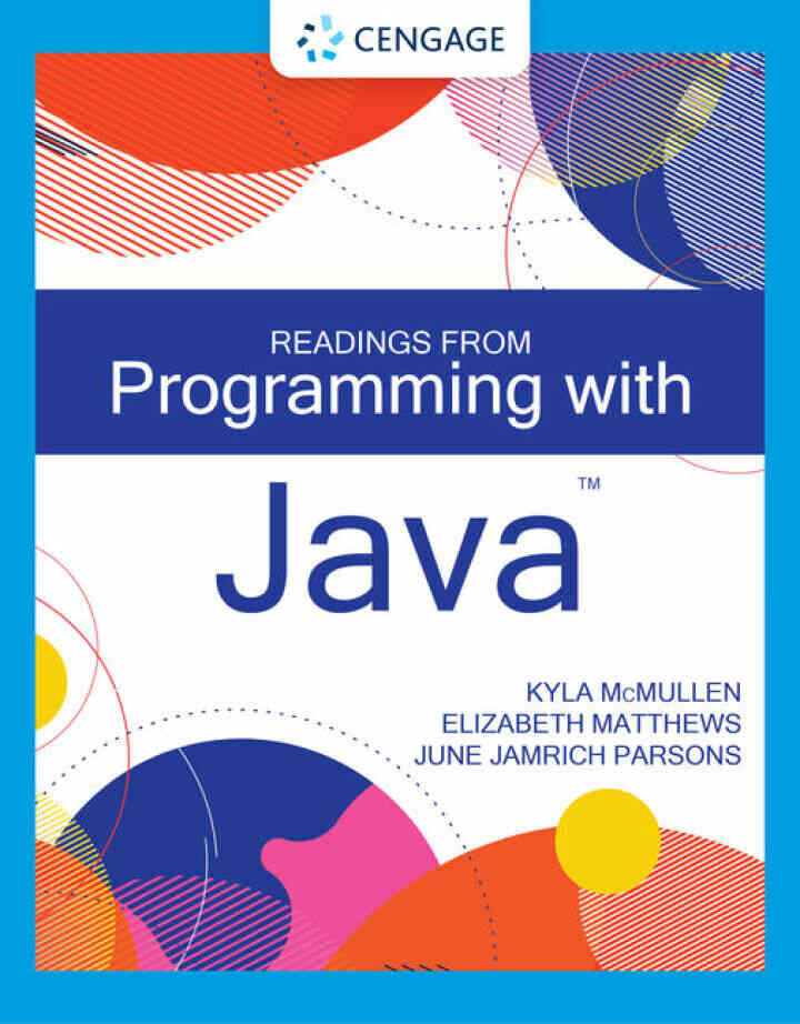 Readings from Programming with Java 1st Edition