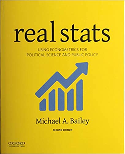 Real Stats: Using Econometrics for Political Science and Public Policy