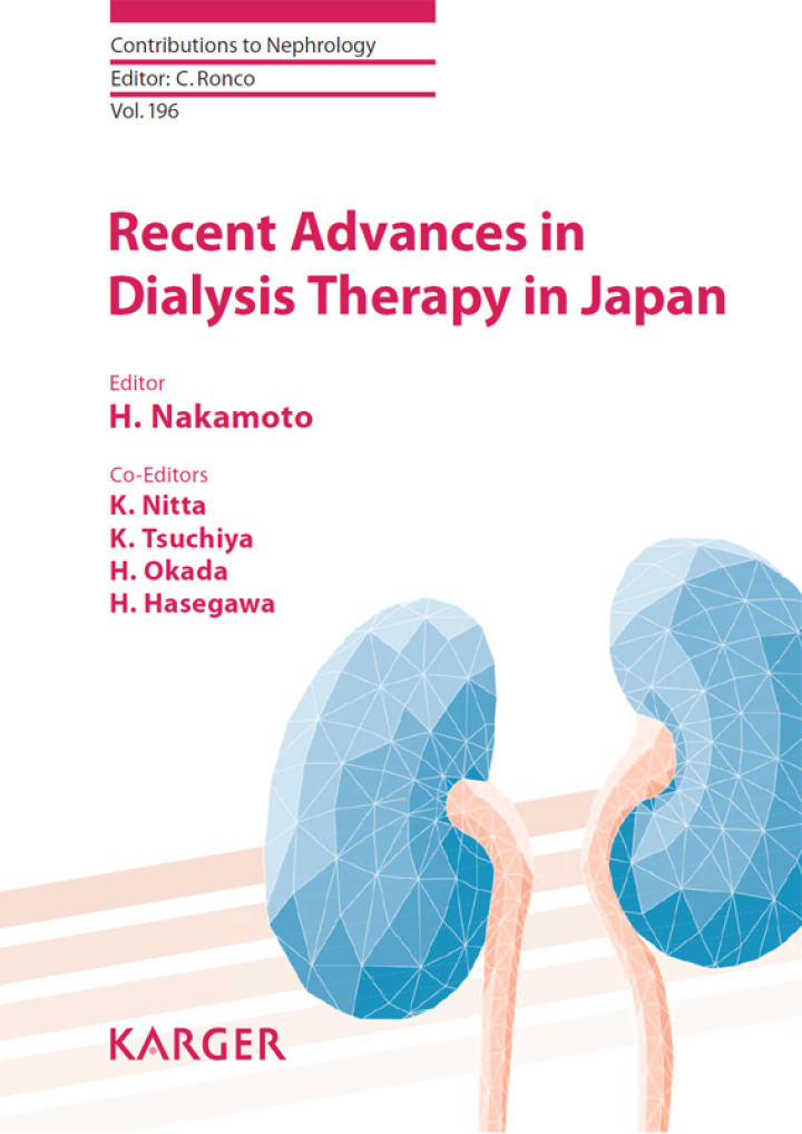 Recent Advances in Dialysis Therapy in Japan