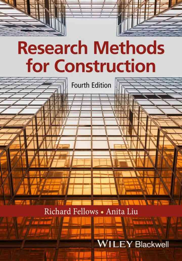 Research Methods for Construction 4th Edition