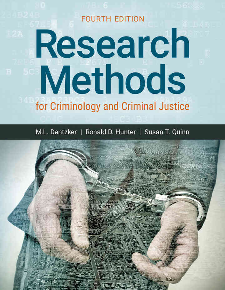 Research Methods for Criminology and Criminal Justice 4th Edition