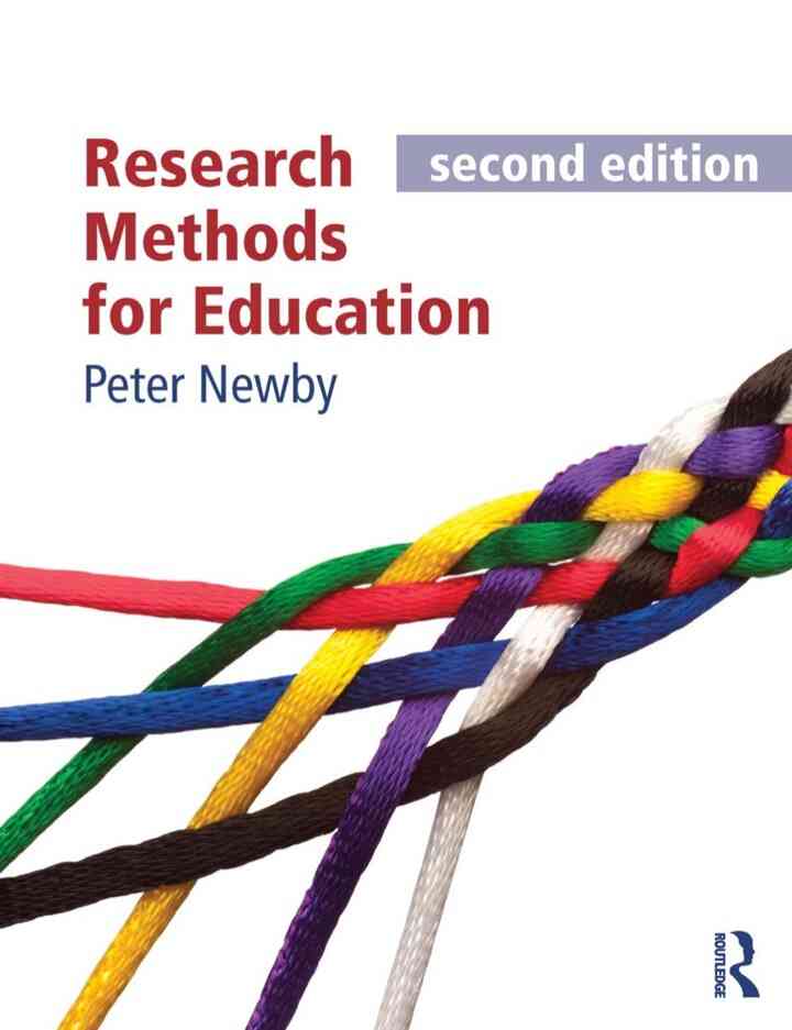 Research Methods for Education 2nd Edition