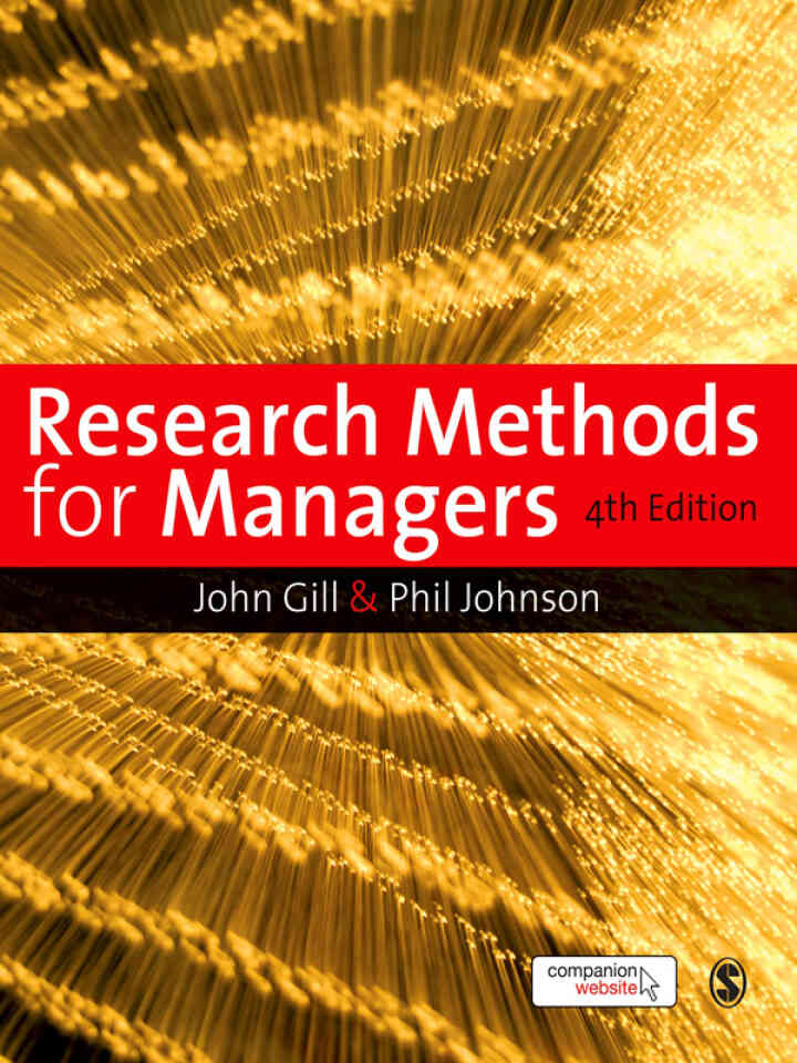 Research Methods for Managers 4th Edition