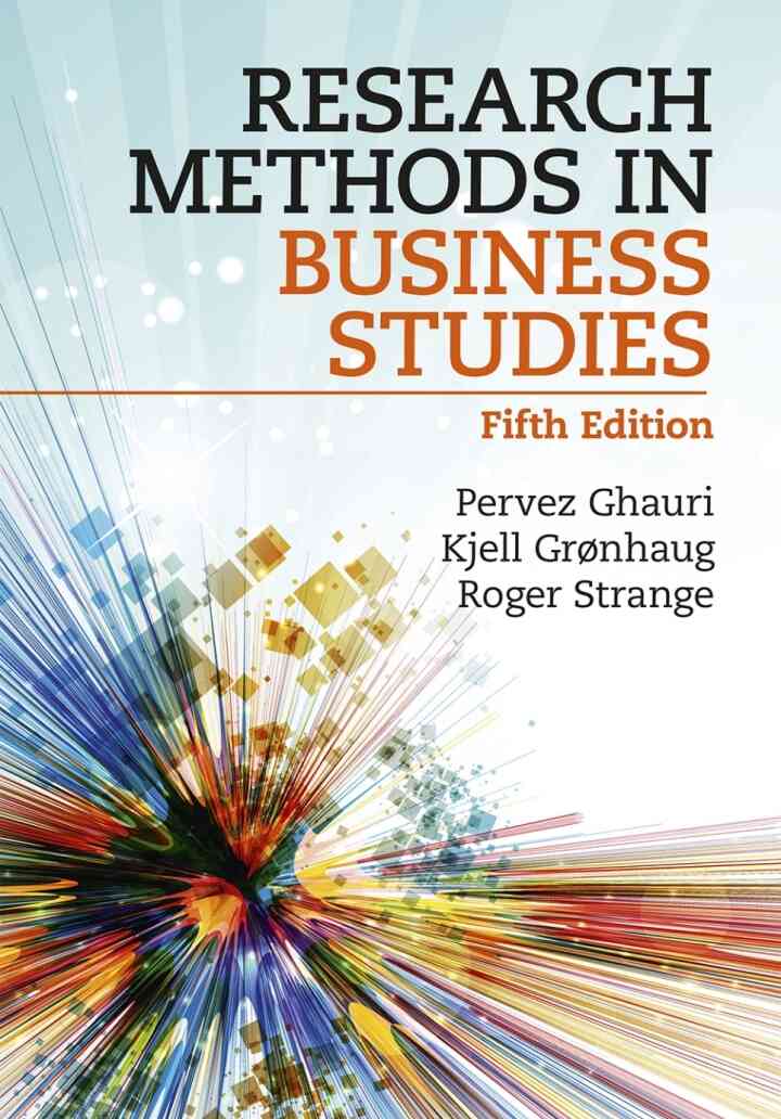 Research Methods in Business Studies 5th Edition