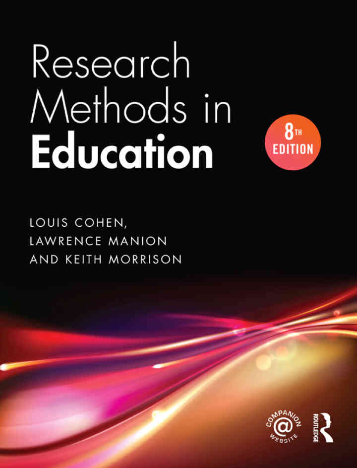 Research Methods in Education 8th Edition