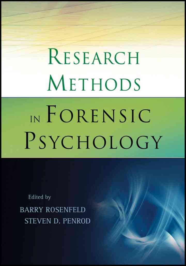 Research Methods in Forensic Psychology, 1st Edition