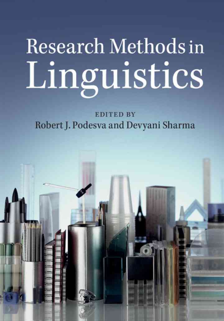 Research Methods in Linguistics 1st Edition