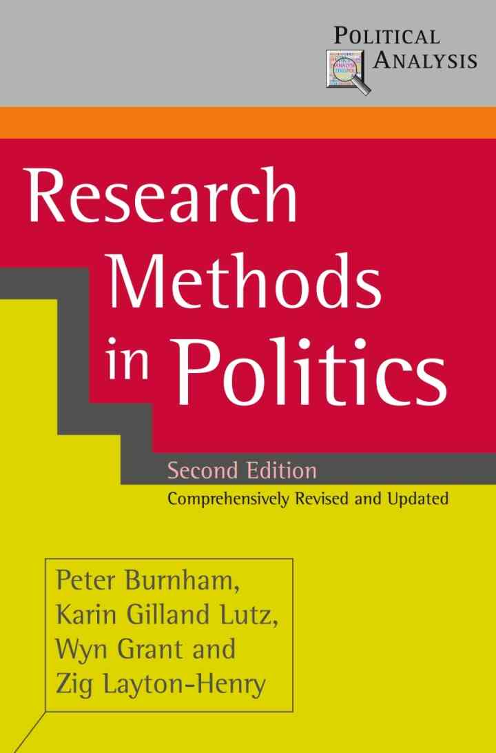 Research Methods in Politics 2nd Edition
