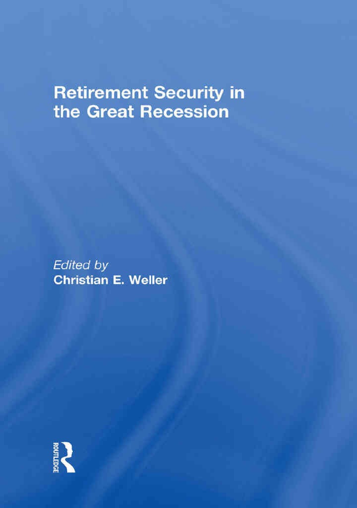 Retirement Security in the Great Recession
