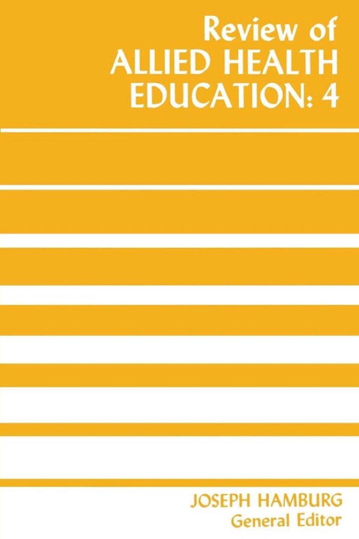 Review of Allied Health Education: 4