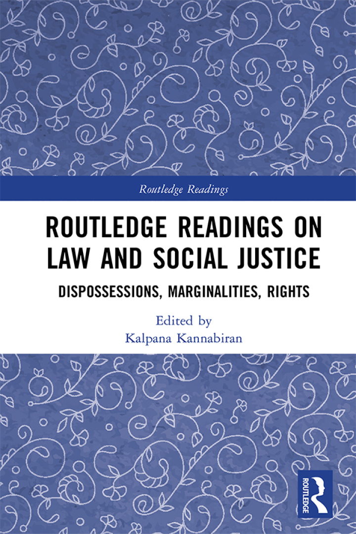 Routledge Readings on Law and Social Justice: Dispossessions, Marginalities, Rights