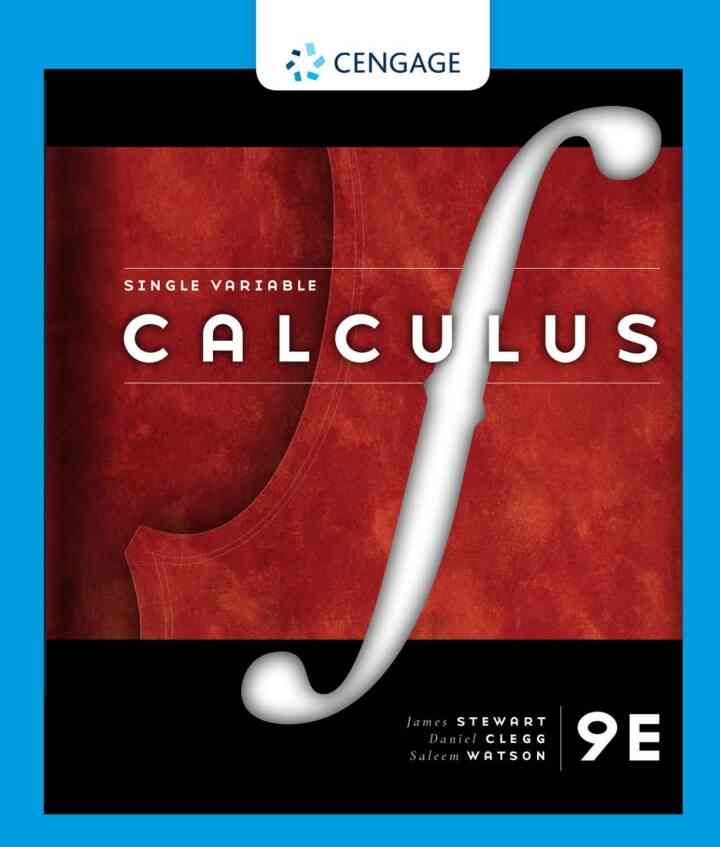 Single Variable Calculus 9th Edition